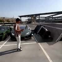 Lenovo Parking Lot Car Flip