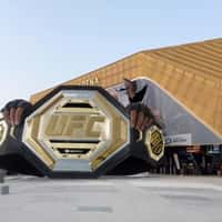 Abu Dhabi Showdown Week Giant UFC Belt