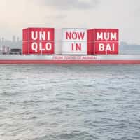 Uniqlo Massive Shipping Containers 