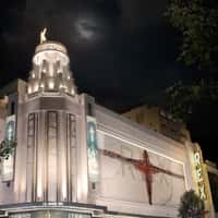 Universal Pictures Demon Emerges From Cinema Façade
