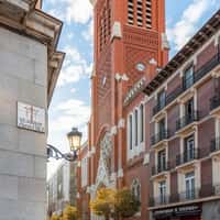 Visit Madrid Church of Santa Cruz Marquee