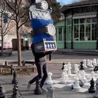 Watches and Wonders Huge Chess Pieces in Geneva