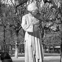 Withings Stone Statues Turn Into Dust in Paris Park