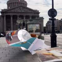 Xiaomi Bus Shelter Turns Into Endless Film Strip