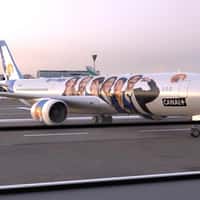 CANAL+ "Terminal" Airplane Skids on Runway