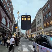 Casio Giant Watch Crowns London Building 