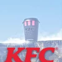 KFC Massive Coffee Cup on Johannesburg Bridge