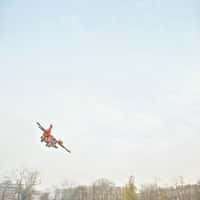 LEGO Giant Rescue Plane Lands in Park