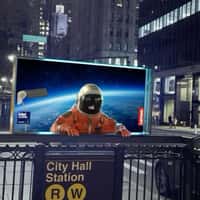 Lenovo Astronaut and Soda Can Emerge From Screen