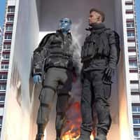 Netflix Zlu And Chris Hemsworth From Extraction 2 Billboard