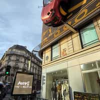 Volkswagen "T-Roc" Cars on Building Facade