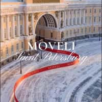 Moveli Red Ribbon Winds Through St. Petersburg
