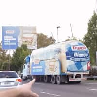 BIMBO Massive Sliced Bread on Truck