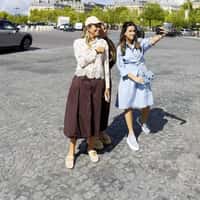 Maison Maizon Monument Painted by Round Box