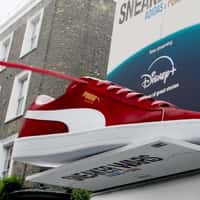 Disney+ Sneaker Wars: Adidas vs PUMA Tug in London