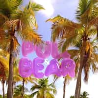 Pull&Bear Pink Letter Balloons on the Beach