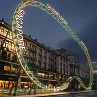 Boss × Aston Martin F1 Roller Coaster in London