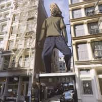 House of Pezzo Giant Figure on Platform