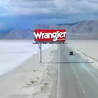 Wrangler x Pull&Bear Billboard Drone Shot