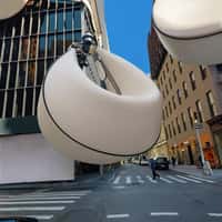 Kate Spade Giant Handbags Displayed in NYC