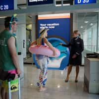 Discover Airlines Giant Water Slide Adventure