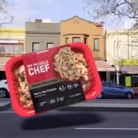 My Muscle Chef Giant Chicken Meal Pops Out of Phone