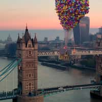 Disney "Pixar" Icons Take Over London