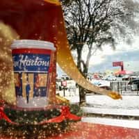 Tim Hortons Giant Holiday Cups
