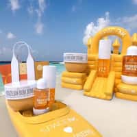 Space NK Float Carries Giant Sol de Janeiro Products