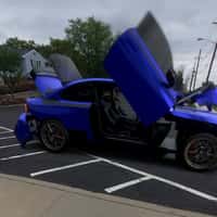 KIES Motorsports BMW Car Assembles on Street