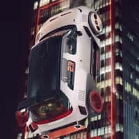 Hyundai "Insteroid" Suspended on Gangnam HQ Facade