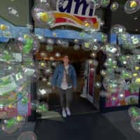 DM Floating Bubbles in Storefront