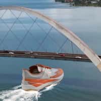 Reserva Orange Sneaker Speedboat in Brazil