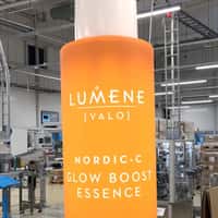 Lumene Giant Bottle Revelation in Factory