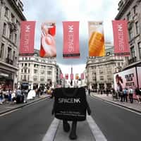Space NK Animated Bag Tours London Landmarks