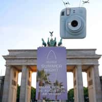 Instax Giant Camera at Brandenburg Gate