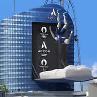 Accor Robot Vaults into Bed in Building