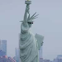 Chimi Statue of Liberty Summer Display