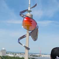 Gloryfy Massive Sunglasses Spiral on Olympic Tower