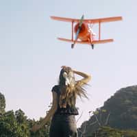 Renner Kids Play With Giant Toys On Field