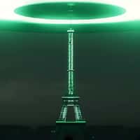 L’Oréal Hair Dryer Transforms Eiffel Tower in Paris