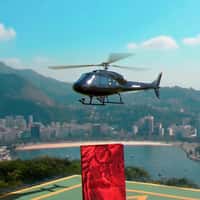 Reserva Giant Shopping Bag Land on Morro de Urca Helipad