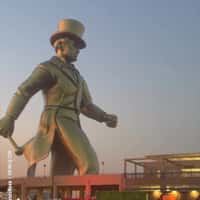 Johnnie Walker Giant Man at Release Athens