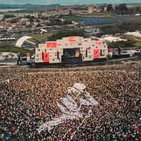 Johnnie Walker Striding Man Formation at The Town