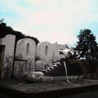 KitKat Giant 1985 Installation at Roadside