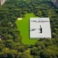 Pasqua Wines Giant Book in Central Park