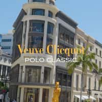 Veuve Clicquot Black Horses Run on Rodeo Drive