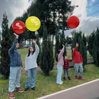 Presur Red Button Reveals Hidden Ballpit in Grass