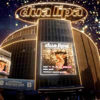 Madison Square Garden Dua Lipa Sparkles