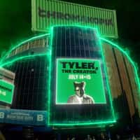 Madison Square Garden Boxcar Lands on Roof